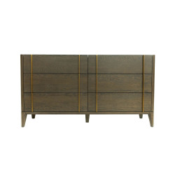 Modrest Oakley - Mid-Century Dark Brown Dresser