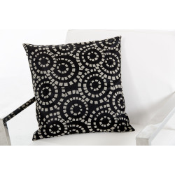 Modrest Orbit Black and White Throw Pillow