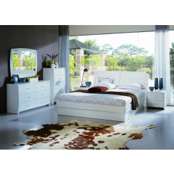 Palermo Platform bed with storage
