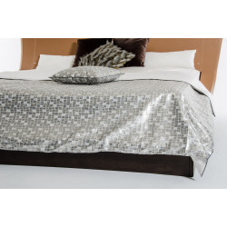 Modrest Palladium Silver Duvet Cover