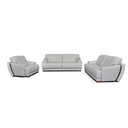 Dima President Modern Italian Leather Sofa Set