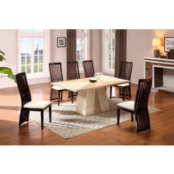 Quartz - Modern Marble Dining Set