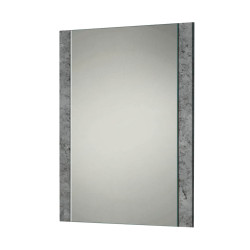 Nova Domus Rado Modern Walnut & Stucco Mirror