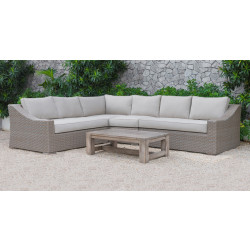 Renava Pacifica Outdoor Beige Sectional Sofa Set