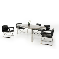 Modrest Retna Modern Concrete Dining Table