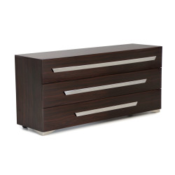 Nova Domus Romano Italian Modern Ebony Dresser
