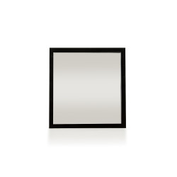 Nova Domus Romeo Italian Modern Black & Rosegold Mirror