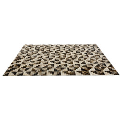 Modrest Palo by Linie Design Modern Cowhide Small Area Rug