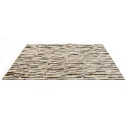 Modrest Stripes by Linie Design Modern Leather Large Area Rug