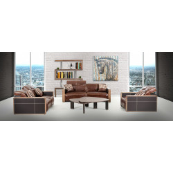 Divani Casa Laith Modern Leather Sofa Set