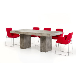 Modrest Saber Modern Concrete Dining Table