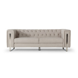 Divani Casa Salvia - Modern Beige Sofa