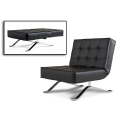 Divani Casa Santa Fe - Eco-Leather Lounge Chair