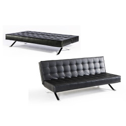 Divani Casa Santa Fe - Contemporary Eco-Leather Sofa Bed