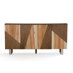 Modrest Byron Modern Walnut Buffet