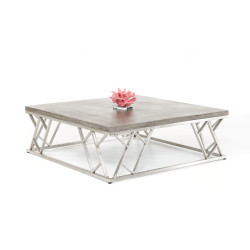 Modrest Scape Modern Concrete Coffee Table