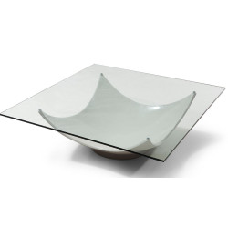 Modrest Sunset Modern White Coffee Table