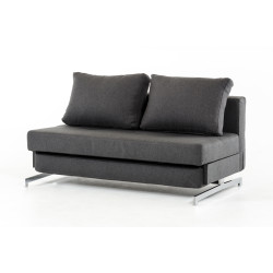 Divani Casa Sepulveda Modern Grey Fabric Sofa Bed