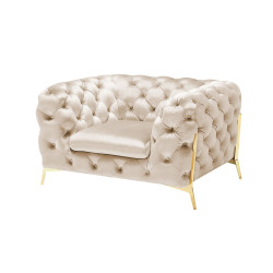 Divani Casa Sheila - Transitional Light Beige Fabric Chair