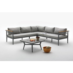 Renava Skyros Outdoor Grey Sectional Sofa Set