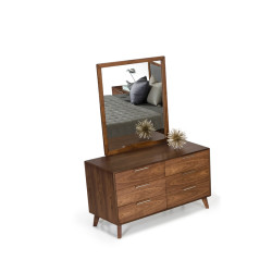 Nova Domus Soria Modern Walnut Dresser