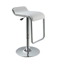 Modrest Mick - Contemporary White Bar Stool