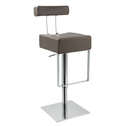 Modrest T1054 - Eco-Leather Contemporary Barstool