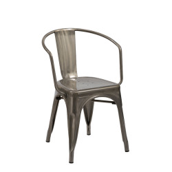 Tull - Modern Steel Dining Chairs (Set of 4)