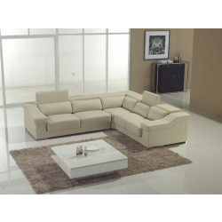 T136C Cream Sofa
