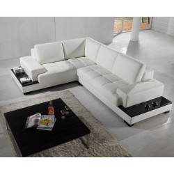 Divani Casa T71 - Modern Leather Sectional Sofa