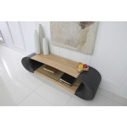 Modrest Elton Modern Faux Granite TV Stand