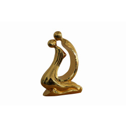 Modrest Embrace Modern Gold Sculpture
