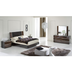 Tuscany - Lacquer Italian Modern Bed Group