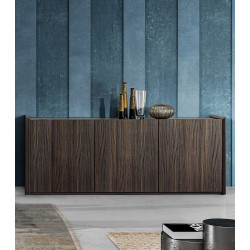 Nova Domus Unico - Modern Dark Eucalyptus Buffet