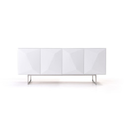 Modrest Vanguard - Modern White Buffet