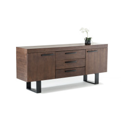 Modrest Lola Modern Walnut Buffet