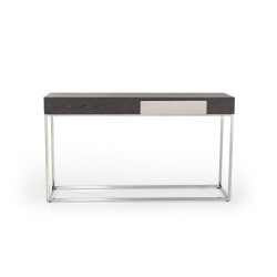 Modrest Vernon Modern Grey Elm Console Table