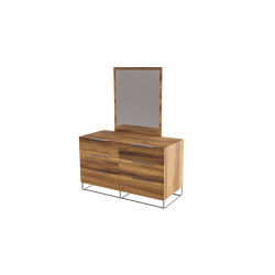 Nova Domus Lorenzo Italian Modern Light Oak Mirror