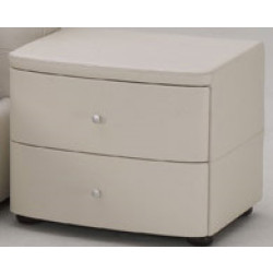 B88 Black Nightstand