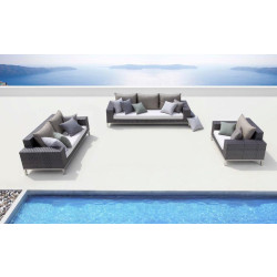 Renava Rock Modern Patio Sofa Set