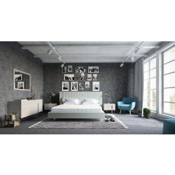Modrest Voco Modern Grey Bedroom Set