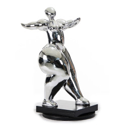 Modrest SZ0048 - Modern Silver Voluptuous B Sculpture
