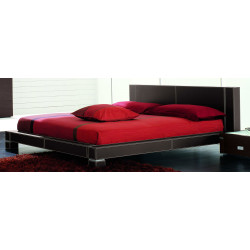 SMA Zen Comp 50 Modern Leather Platform Bed