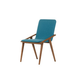 Zeppelin - Modern Blue Dining Chair (Set of 2)