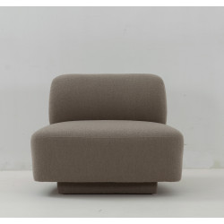 Modrest Franco - Modern Brown Lounge Chair