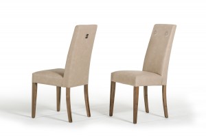 Modrest Athen Italian Modern Dining Chair w/ Buttons (Set of 2)