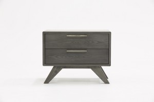 Nova Domus Soria Modern Grey Wash Nightstand
