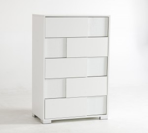 Modrest Monza Italian Modern White Chest