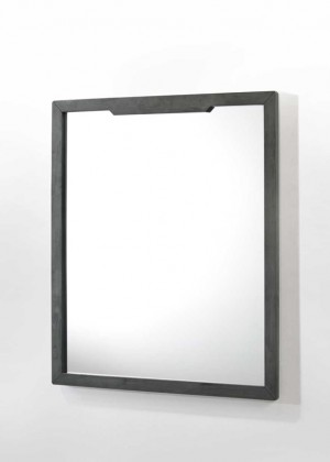 Nova Domus Soria Modern Grey Wash Mirror