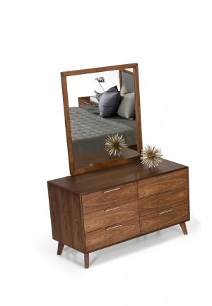 Nova Domus Soria Modern Walnut Dresser